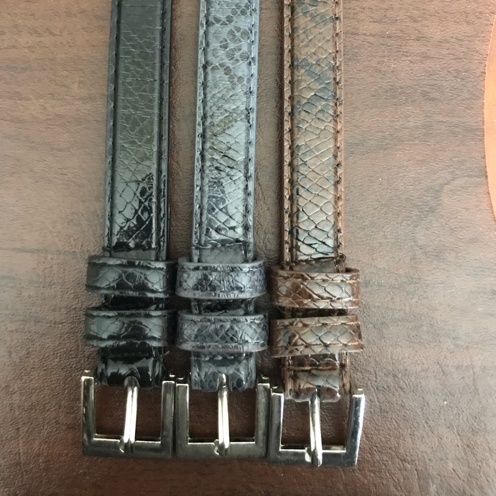Set of belts